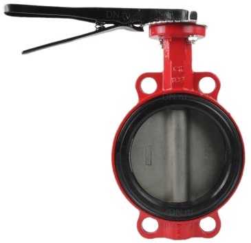 Затвор дисковый поворотный ABRA Ду300 Ру16 BUV-VF866D, межфланцевый, корпус - чугун, диск - нержавеющая сталь, рукоятка, EPDM в Махачкале