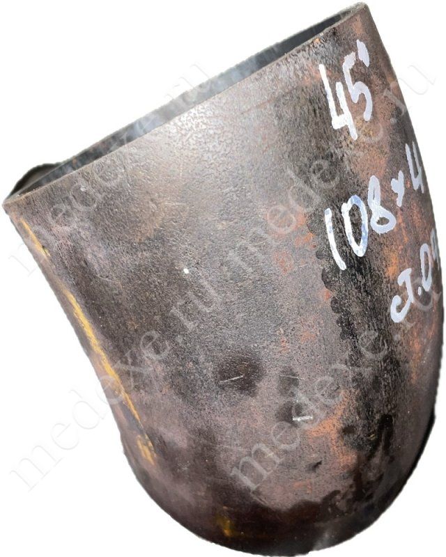 Отвод 45-108х4 ст.09г2с 45 град. 2 исп. ГОСТ 17375-2001 МС01 в Махачкале