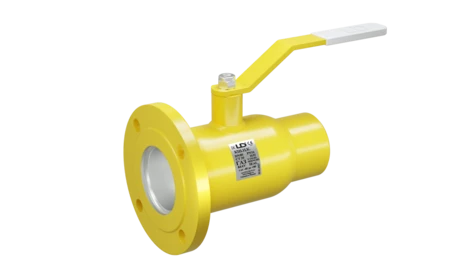 Кран шаровый LD КШЦК Gas 100.016.П/П.02. (фланец/приварка) стальной ст.20 Ду100 Ру16 МПа в Махачкале