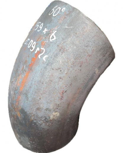 Отвод 60-89х6 ст.09г2c 60 град. 2 исп. ГОСТ 17375-2001 МС01 в Махачкале
