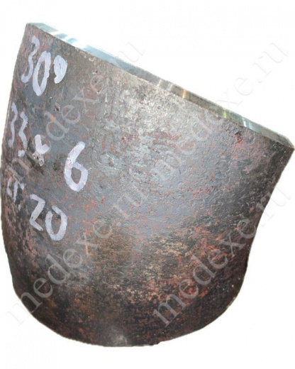 Отвод 45-219х6 ст.09г2c 45 град. 2 исп. ГОСТ 17375-2001 МС01 в Махачкале